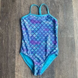 Wonder Nation One-piece Swim Suit Sz XS (4-5)
